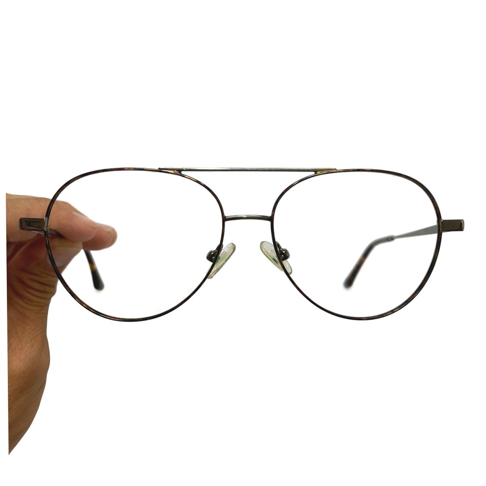 Alain Afflelou Magic Maverick MH001 Aviator Glasses Tortoise 54-15-145